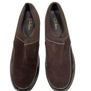 Cole Haan Brown Suede Loafers